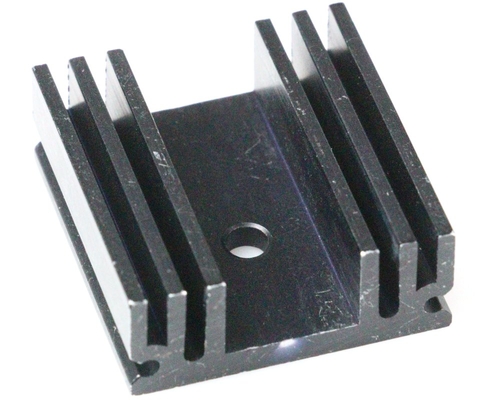 Aluminum Heatsink 30x29x12mm - Soğutucu Blok-Siyah