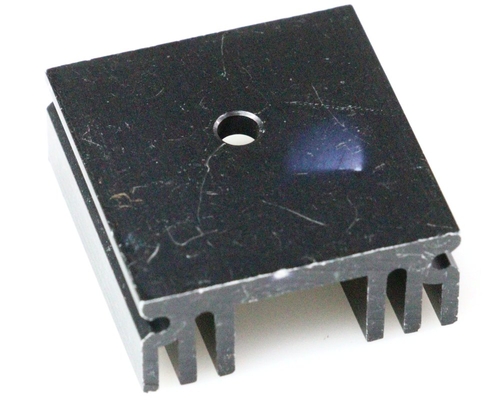 Aluminum Heatsink 30x29x12mm - Soğutucu Blok-Siyah