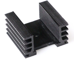 Jsumo - Aluminum Heatsink 36x38x20mm - Soğutucu Blok-Siyah