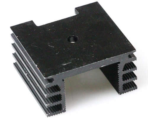 Aluminum Heatsink 36x38x20mm - Soğutucu Blok-Siyah
