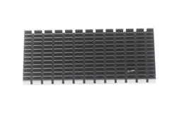 Aluminum Heatsink 40x80x5mm - Soğutucu Blok - Thumbnail
