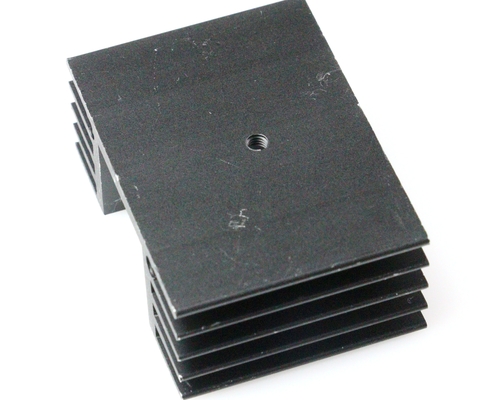 Aluminum Heatsink 35x48x19mm - Soğutucu Blok-Siyah