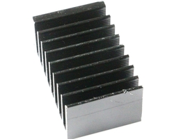 Aluminum Heatsink 51x32x23mm - Soğutucu Blok-Siyah - Thumbnail
