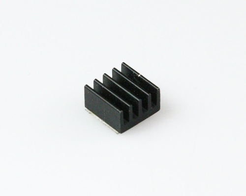 Aluminum Heatsink 9x9x5mm - Soğutucu Blok-Siyah