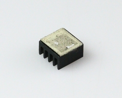 Aluminum Heatsink 9x9x5mm - Soğutucu Blok-Siyah - Thumbnail