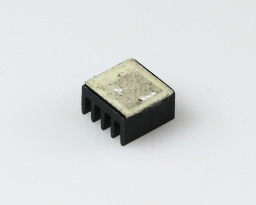 Aluminum Heatsink 9x9x5mm - Soğutucu Blok-Siyah