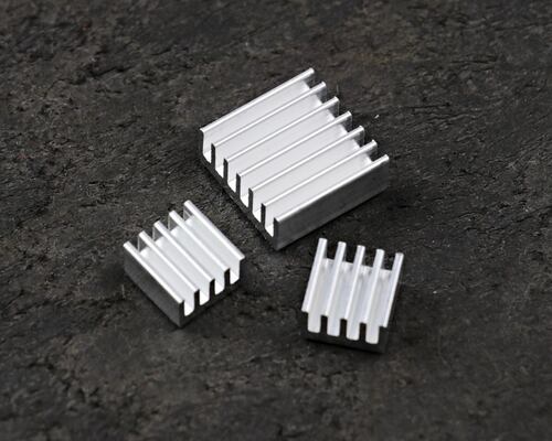 Aluminyum Mini Soğutucu Seti (Heat Sink)