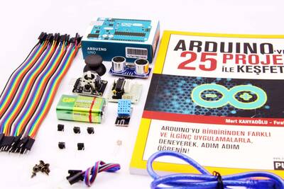 Arduino Gelişmiş Eğitim Seti - E-Kitap Hediyeli