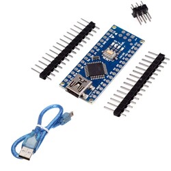 - Arduino Nano Klon v3.0 - USB CH340 Çip (USB Kablo Hediye)