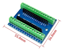 Arduino Nano Terminal Adaptör - Klemens Shield - Thumbnail