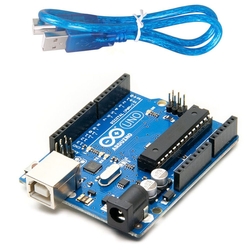 Arduino Uno R3 + USB Kablo Hediyeli - Thumbnail