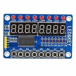  - Arduino Uyumlu 7-Segment Gösterge ve Buton Kartı