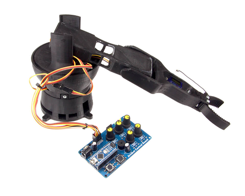 ARMBOT Arduino Akıllı Robot Kol Kiti (Öğrenen Versiyon) - Yarı Demonte