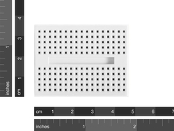 Beyaz Mini Breadboard - Thumbnail