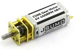 Jsumo - Core 6V 400 Rpm Dc Motor - Yüksek Torklu