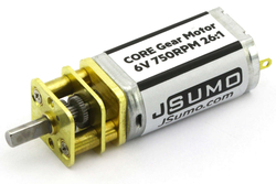 Jsumo - Core 6V 750 Rpm Dc Motor - Yüksek Torklu