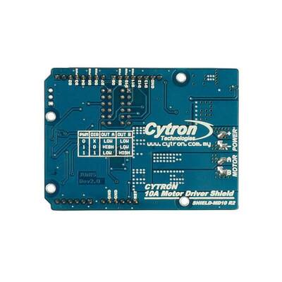 Cytron 10A Motor Driver Shield (Arduino)