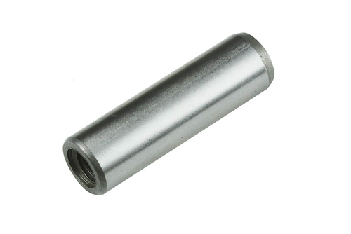 Delikli Mil Ø10mm Çap 35mm Uzunluk (Tek taraftan M6 Vida Delikli)