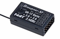 DR-12 3A 6 Kanal 2.4 GHz Alıcı ve Uçuş Kontrol Gyro Alıcı - Thumbnail