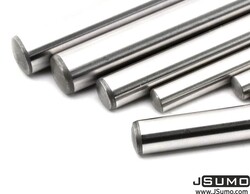 Jsumo - Düz Çelik Mil Ø5mm Çap 80mm Uzunluk