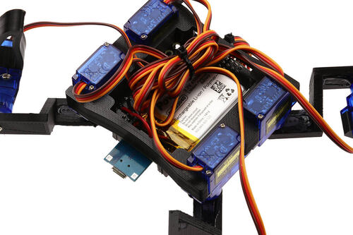 ESP32 Tabanlı Wifi Örümcek Robot Kiti - (Montajlı)