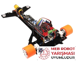 Fline MEB İleri Seviye Çizgi İzleyen Robot Kiti - Demonte - Thumbnail