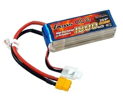 Gens Ace 1800mAh 11.1V 25C 3S Lipo Pil | Lipo Batarya - Thumbnail