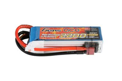 Gens Ace 2200mAh 11.1V 25C 3S Lipo Pil | Lipo Batarya