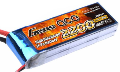 Gens ACE 2200mAh 7.V 25C 2S1P LiPo Batarya