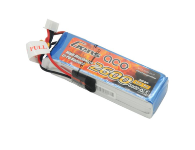 Gens Ace 2600mAh 11.1V TX 3S1P Transmitter LiPo Pil | LiPo Batarya