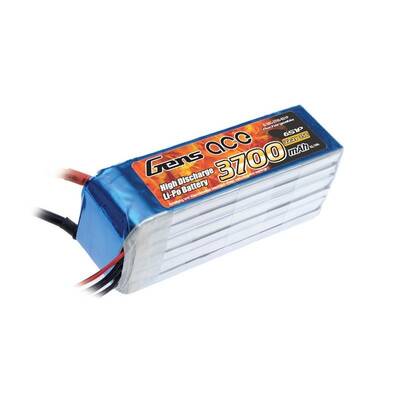 Gens Ace 3700mAh 22.2V 35C 6S LiPo Batarya | Lipo Pil