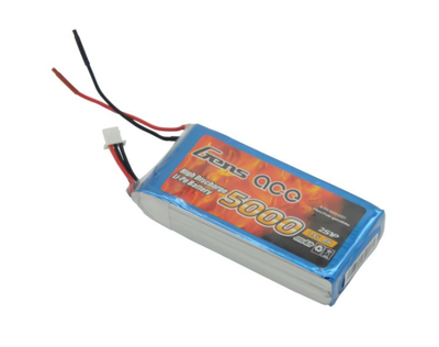 Gens Ace 5000mAh 2s 7.4v Lipo Pil