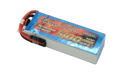 Gens Ace 5100mAh 14.8V 35C 4S LiPo Batarya | Lipo Pil