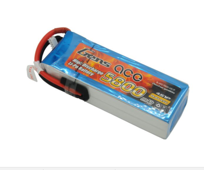 Gens Ace 5800mAh 14.8V 45C 4S LiPo Batarya | Lipo Pil