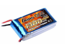 GensAce 1300mAh 7.4V 25C 2S LiPo Batarya | Lipo Pil - Thumbnail