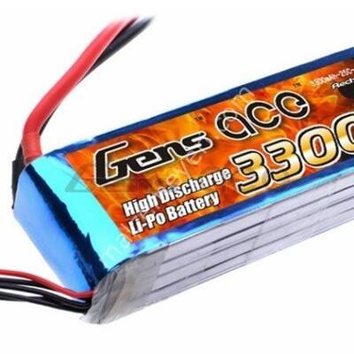 GensAce 3300mAh 11.1V 25C 3S LiPo Batarya | Lipo Pil