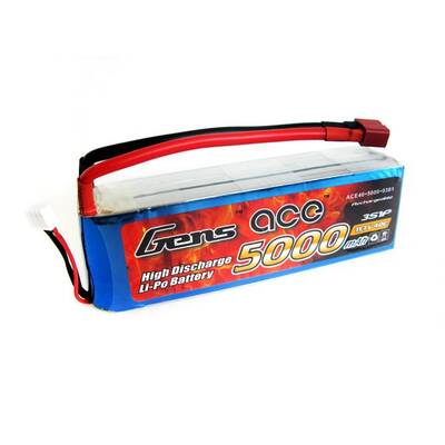 GensAce 5000mAh 11.1V 45C 3S LiPo Batarya | Lipo Pil