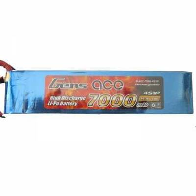 GensAce 7000mAh 14.8V 40C 4S LiPo Batarya | Lipo Pil