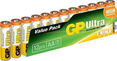 GP Ultra 1.5V AA Kalem Pil - 12′li Paket