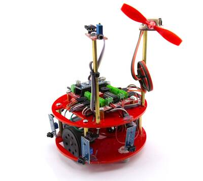 HERA Yangın Söndüren Robot Kiti (Demonte Montajsız)