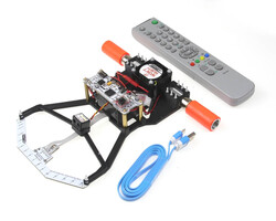  - XPULSE Duvar Sensörlü Hızlı Çizgi İzleyen Robot (Montajlı, 16 Sensörlü, Başlat-Durdur Modüllü, Fanlı, PD Kontrollü)