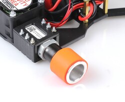 XPULSE Duvar Sensörlü Hızlı Çizgi İzleyen Robot (Montajlı, 16 Sensörlü, Başlat-Durdur Modüllü, Fanlı, PD Kontrollü) - Thumbnail