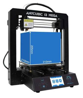i3 Mega Anycubic 3D Printer - Demonte