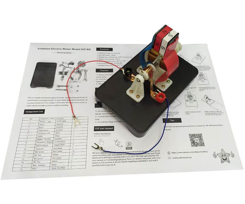 J2408 Mini Elektrik Motor Modeli STEM Kit