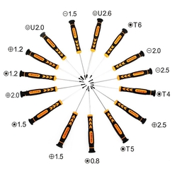  - Jakemy 15 Parça Cep Telefonu Onarım Tornavida Seti