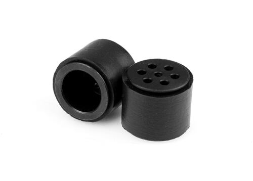 JS2622S Silikon Tekerlek (2 Adet) - Siyah