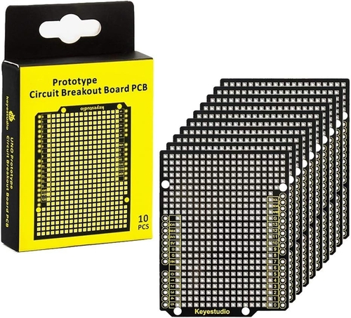 Keyestudio PCB Prototip Kartı Lehimlenebilir(10'lu Paket)