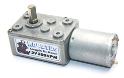 Jsumo - Kingpin 12V 200 Rpm Redüktörlü Dc Motor