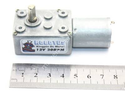 Kingpin 12V 30 Rpm Redüktörlü Dc Motor