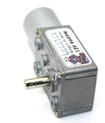 Kingpin 12V 90 Rpm Redüktörlü Dc Motor